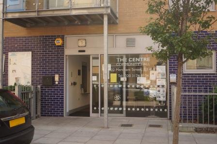 Image of entrance to The Centre on Merchant Street